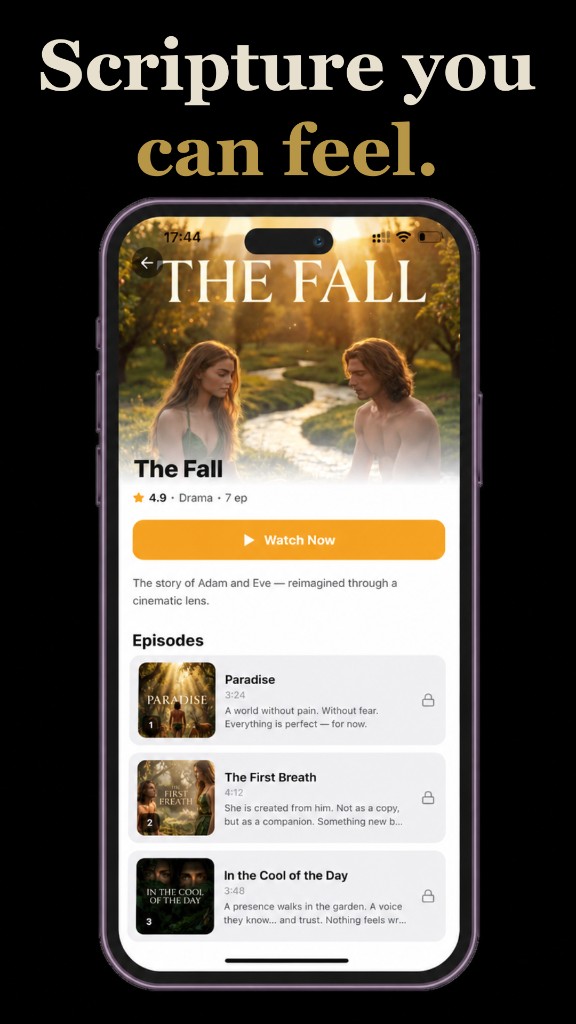 Scripture you can feel. — The Fall